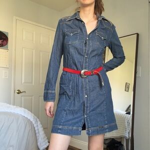Diesel vintage denim western dress